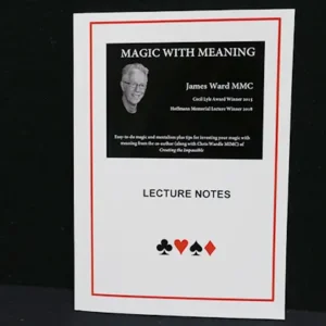 Magic With Meaning by James A Ward ( Instant Download )